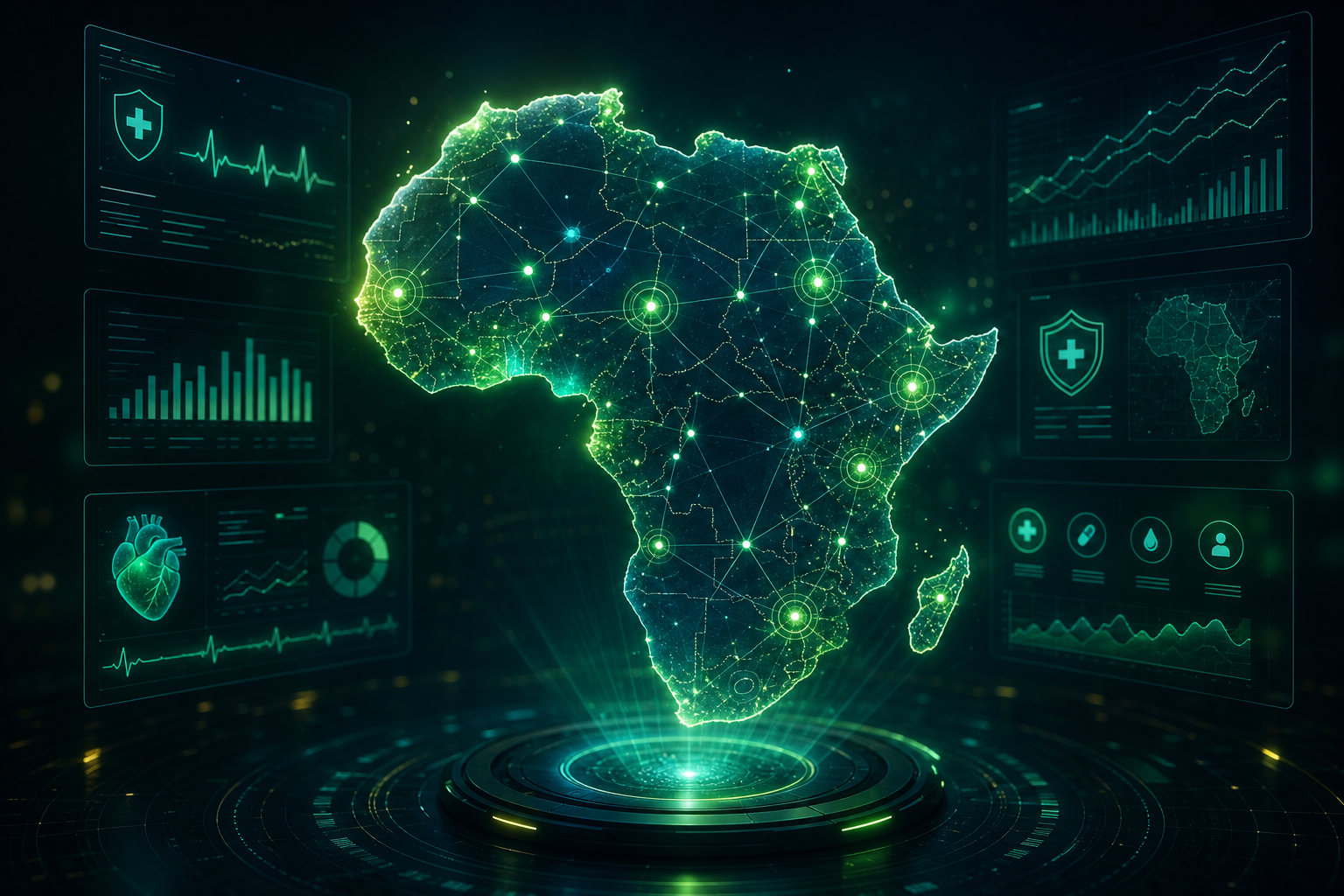 Africa health intelligence data visualization